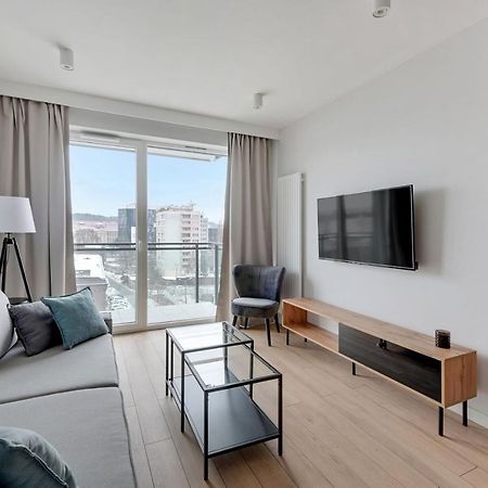 Grand Apartments - Bastion Walowa Modern Apartament กดัญสก์ ภายนอก รูปภาพ