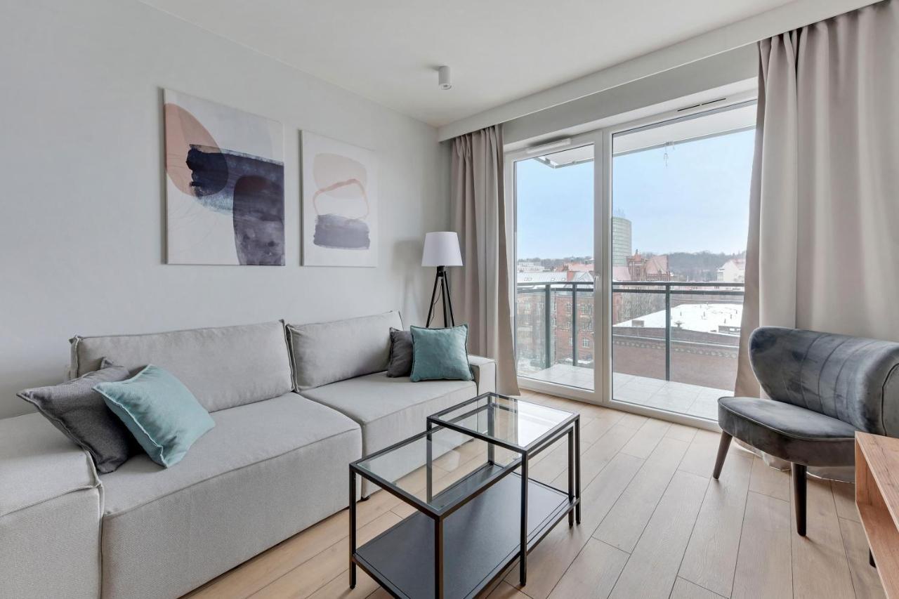 Grand Apartments - Bastion Walowa Modern Apartament กดัญสก์ ภายนอก รูปภาพ