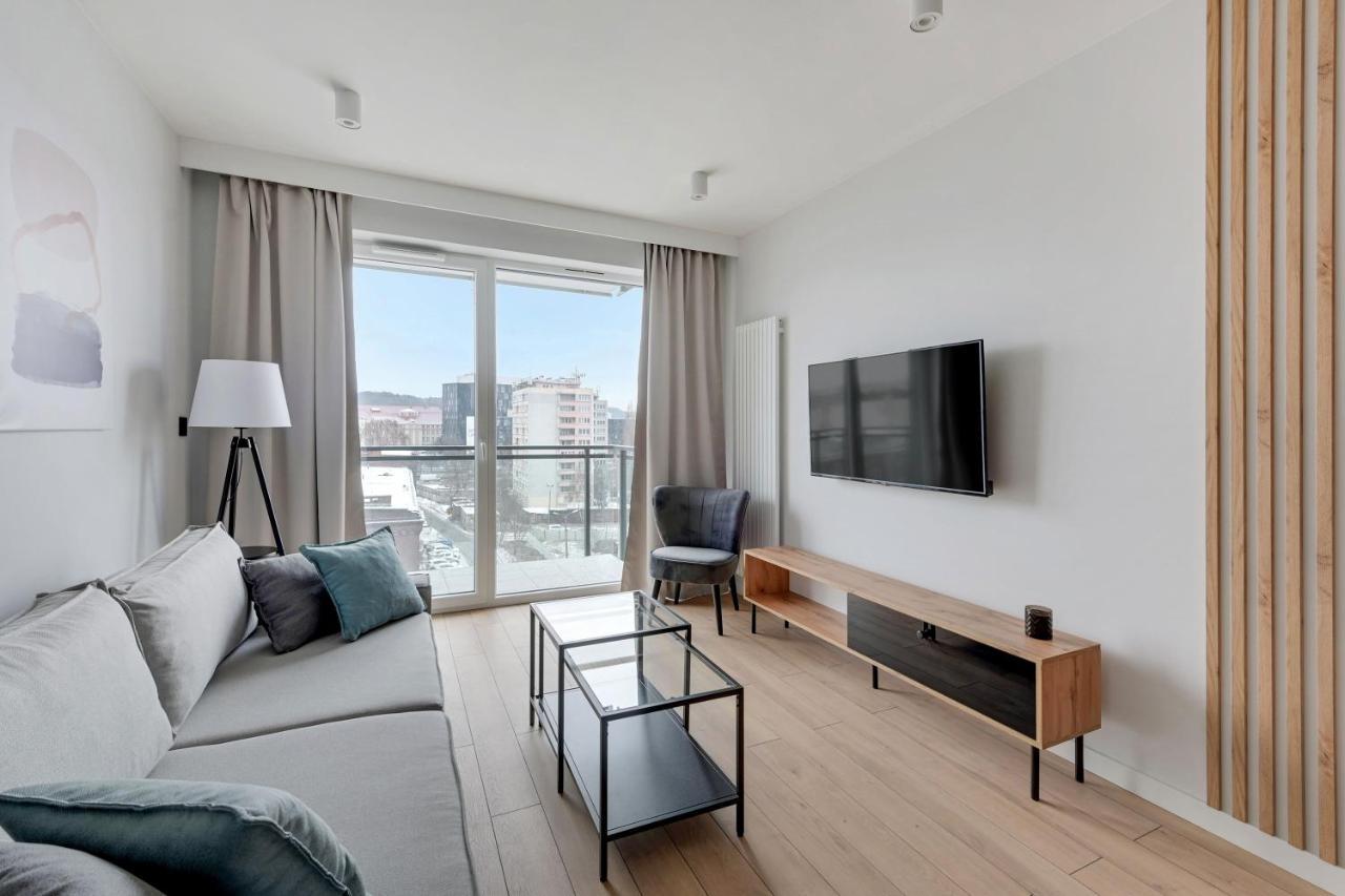 Grand Apartments - Bastion Walowa Modern Apartament กดัญสก์ ภายนอก รูปภาพ