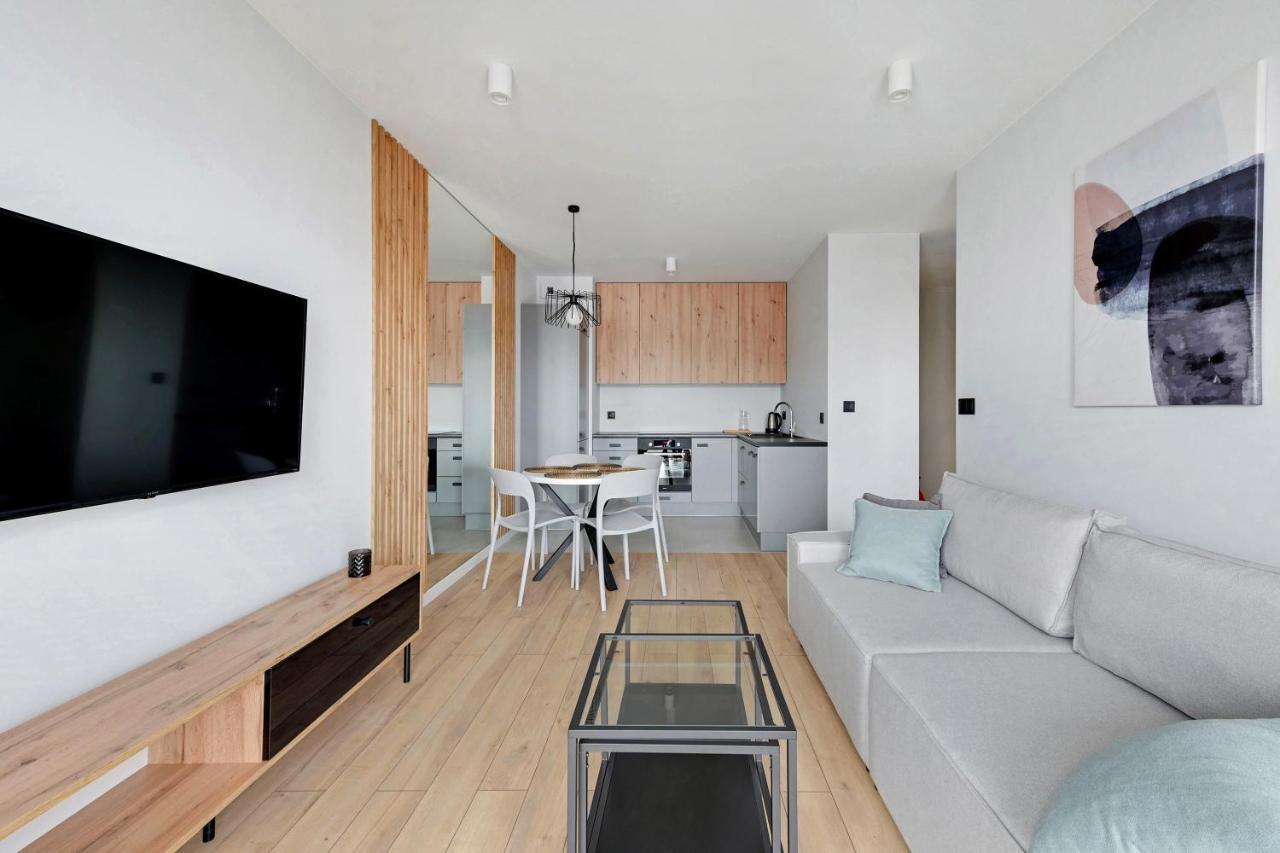 Grand Apartments - Bastion Walowa Modern Apartament กดัญสก์ ภายนอก รูปภาพ