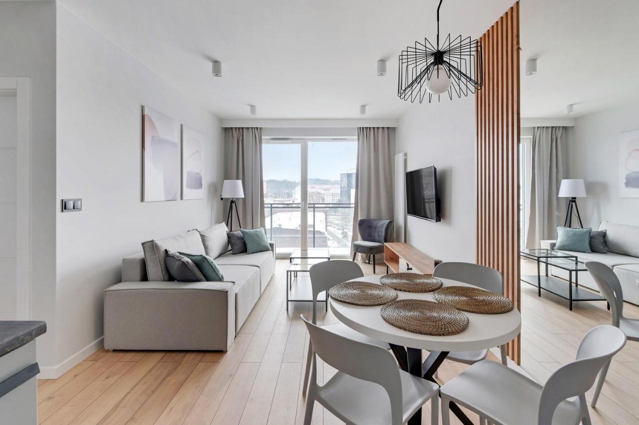 Grand Apartments - Bastion Walowa Modern Apartament กดัญสก์ ภายนอก รูปภาพ