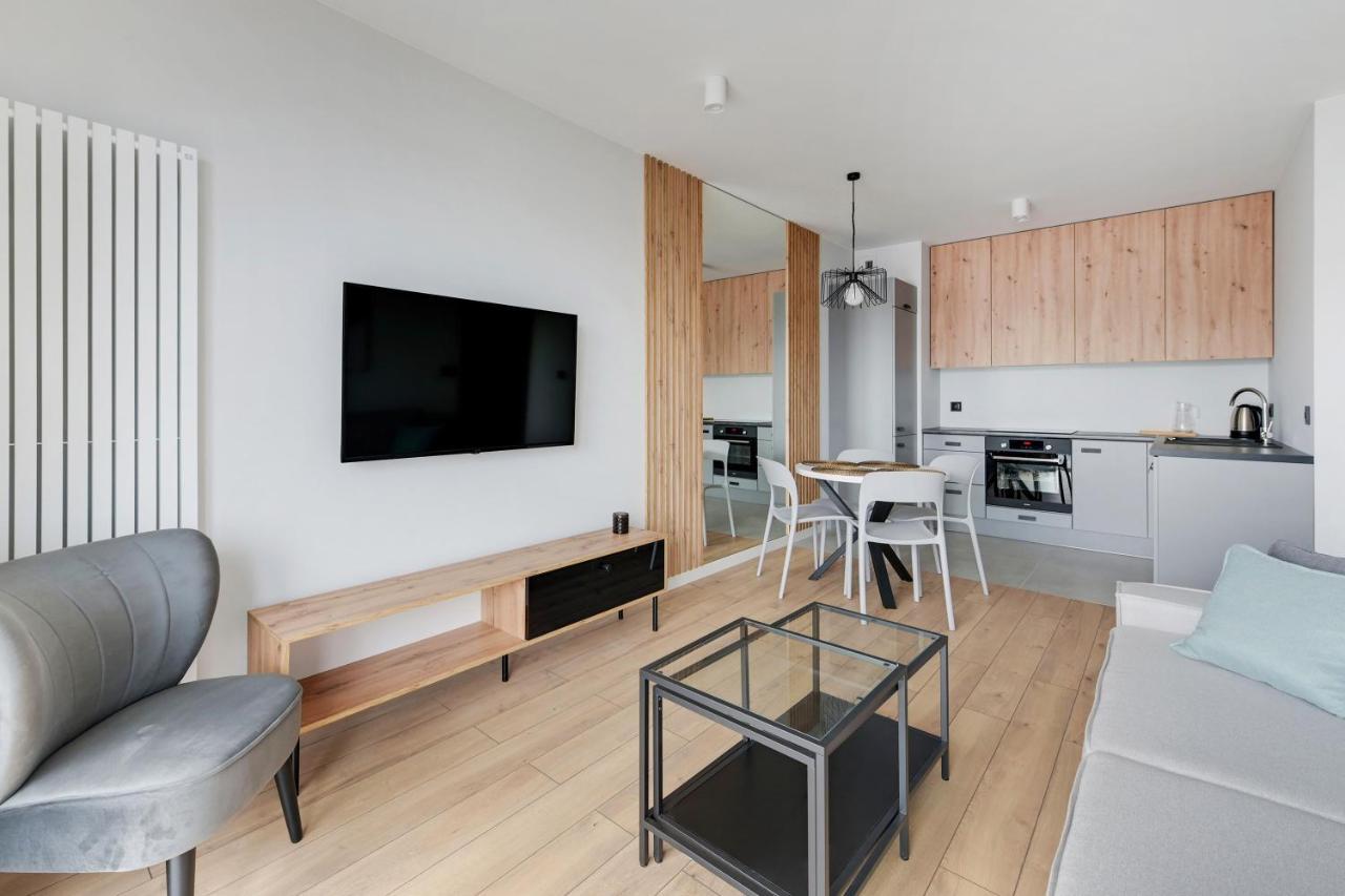Grand Apartments - Bastion Walowa Modern Apartament กดัญสก์ ภายนอก รูปภาพ