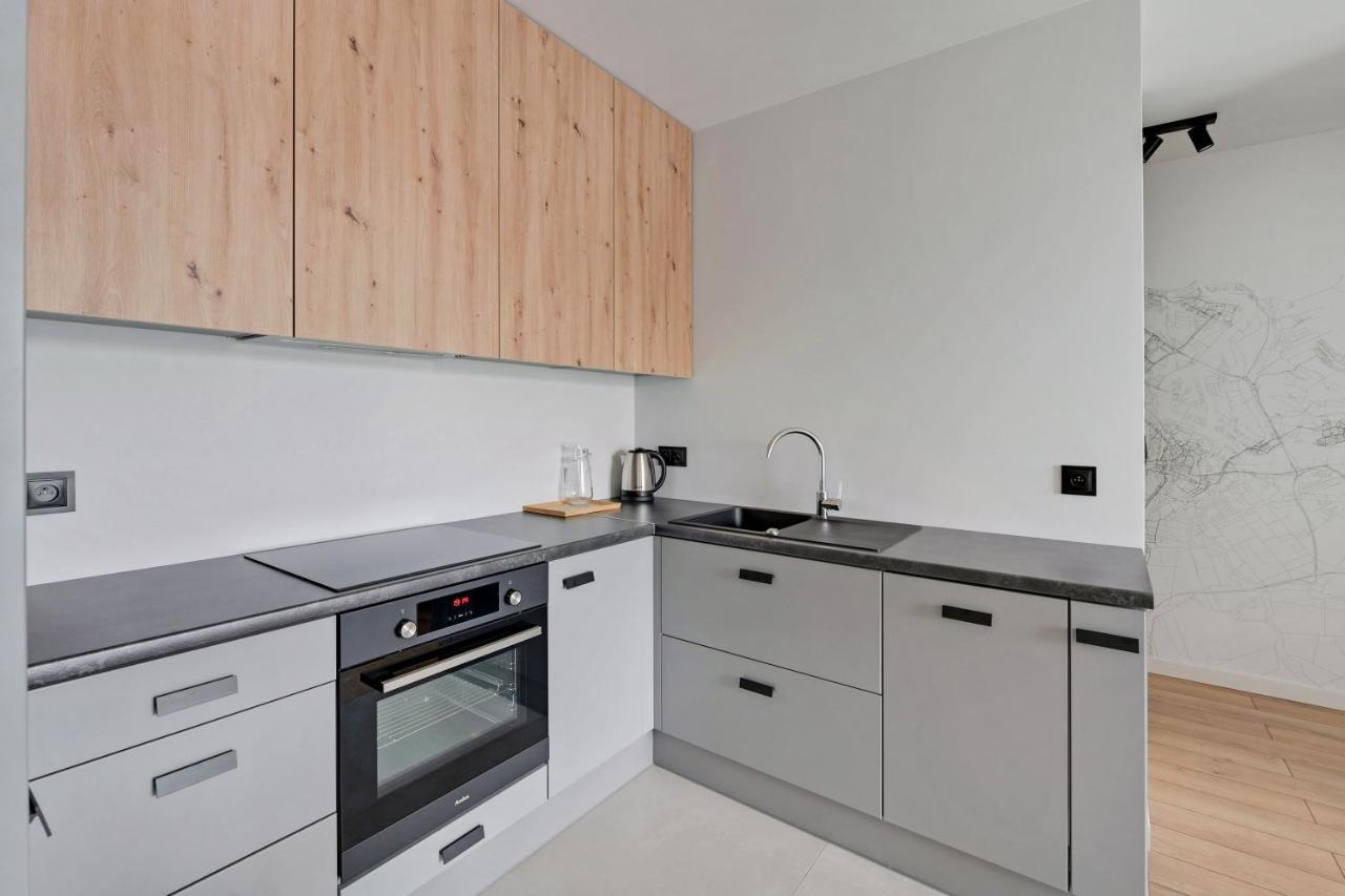Grand Apartments - Bastion Walowa Modern Apartament กดัญสก์ ภายนอก รูปภาพ